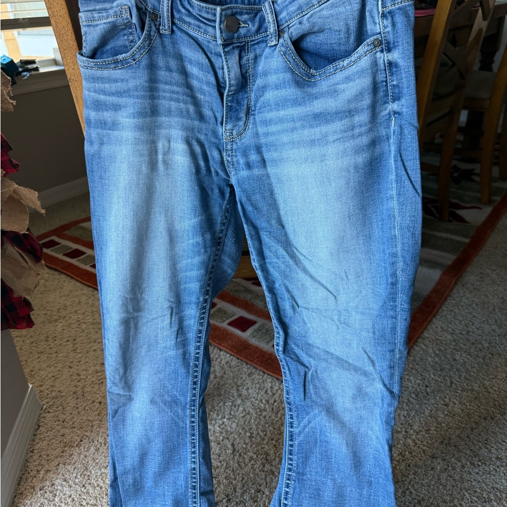 BKE Women's Blue Boot Cut Peyton Jeans